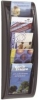 Wand- Prospekthalter Quick Blick Wandhalter A5 schwarz 22,7 x 9,5 x 65 cm