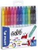 Faserstift FriXion Colors, 0,4 mm, 12 Farben im Etui